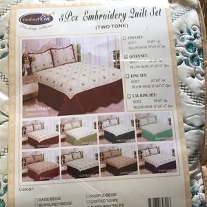 3 pcs embroidery  set